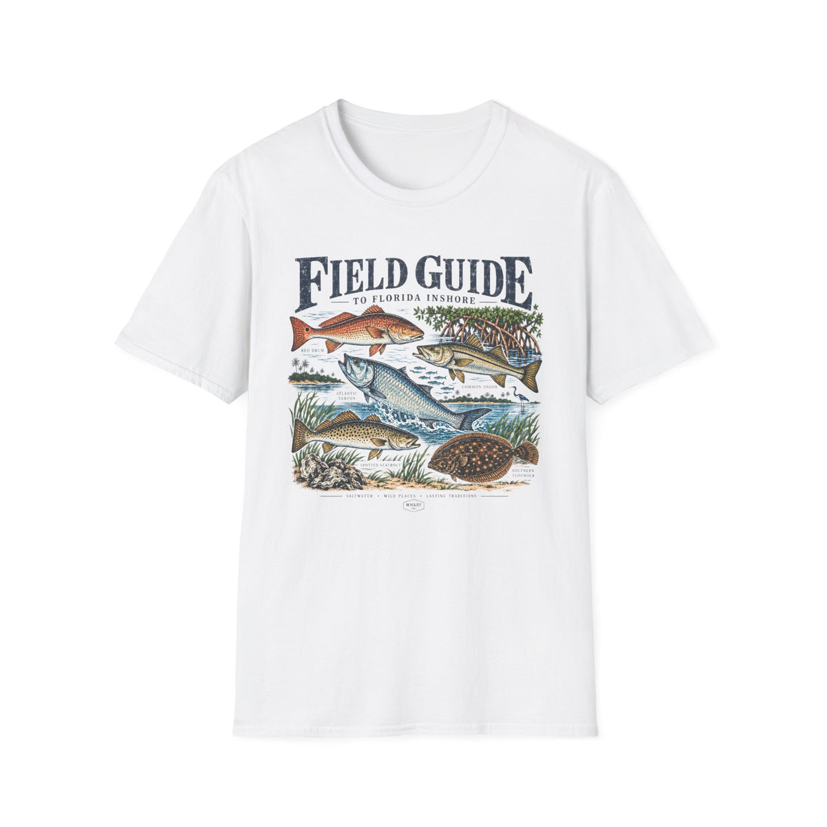 Field Guide To Florida Inshore T-Shirt
