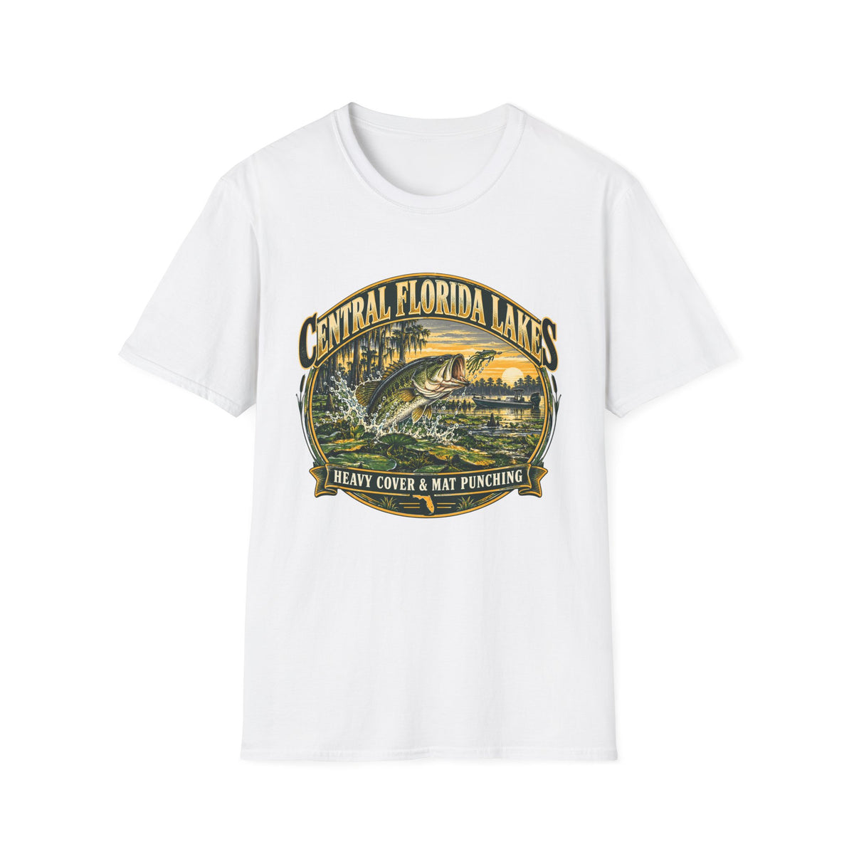 Central Florida Lakes Fishing T-Shirt