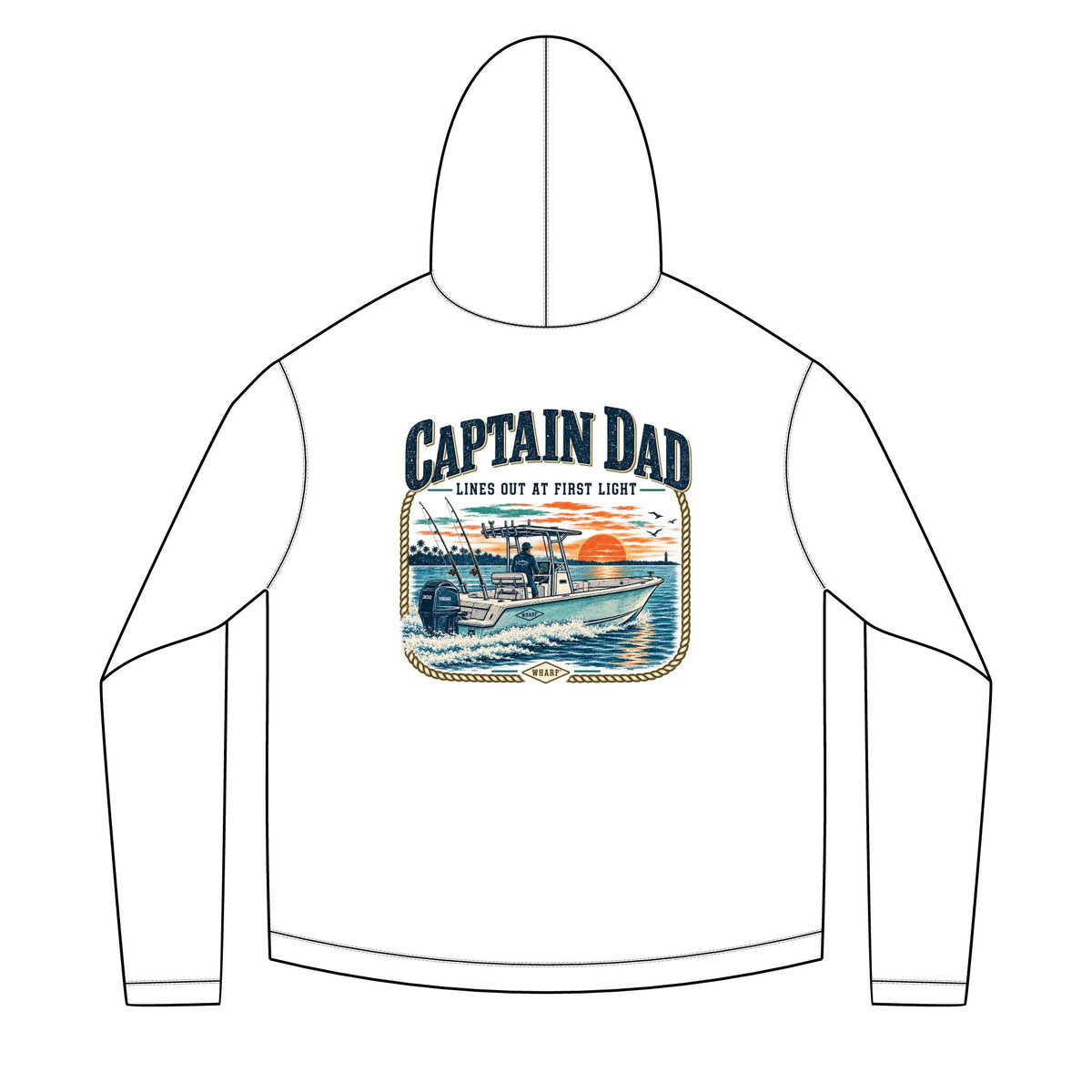 Captain Dad Solar Hoodie