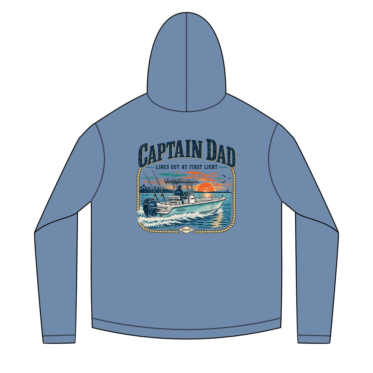Captain Dad Solar Hoodie