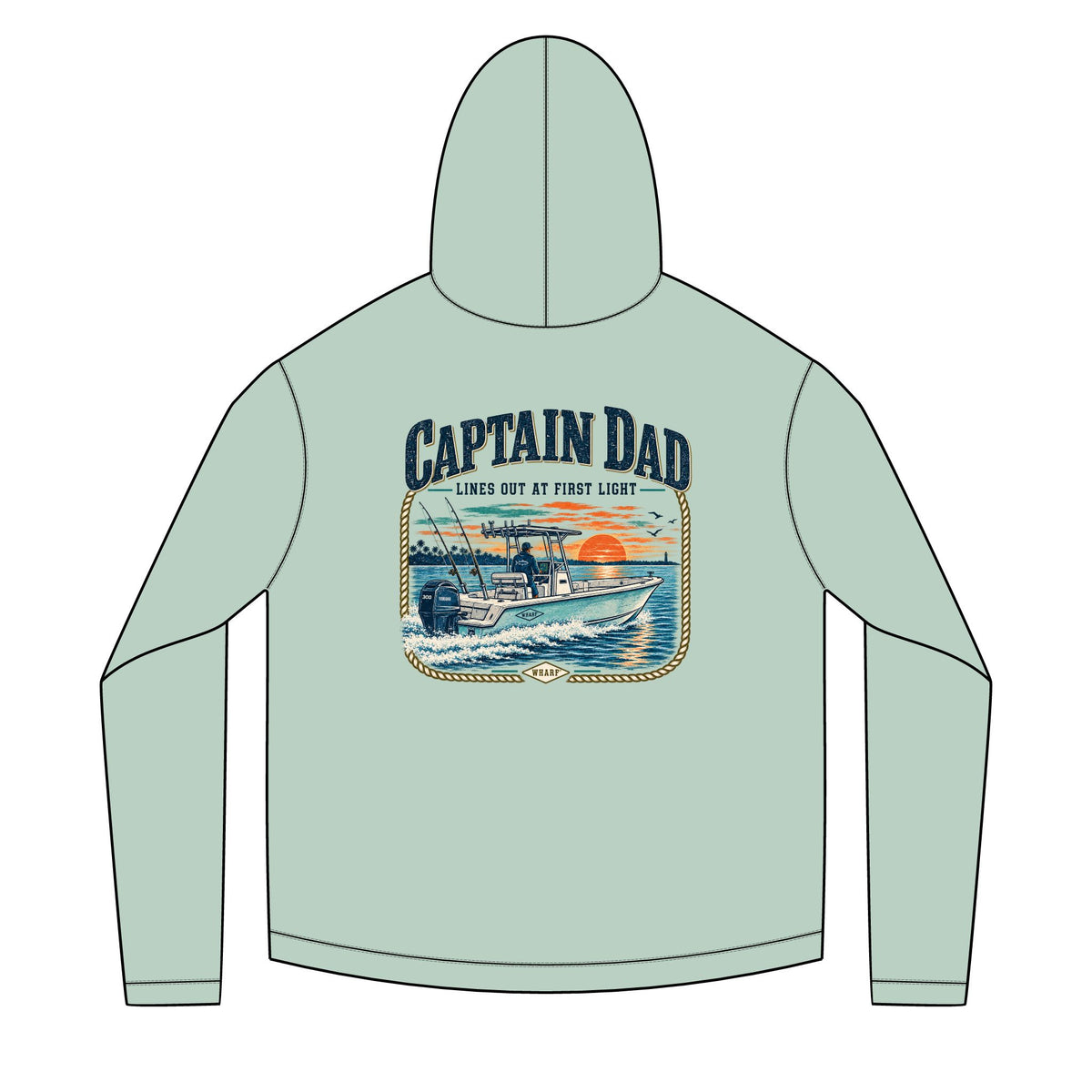 Captain Dad Solar Hoodie