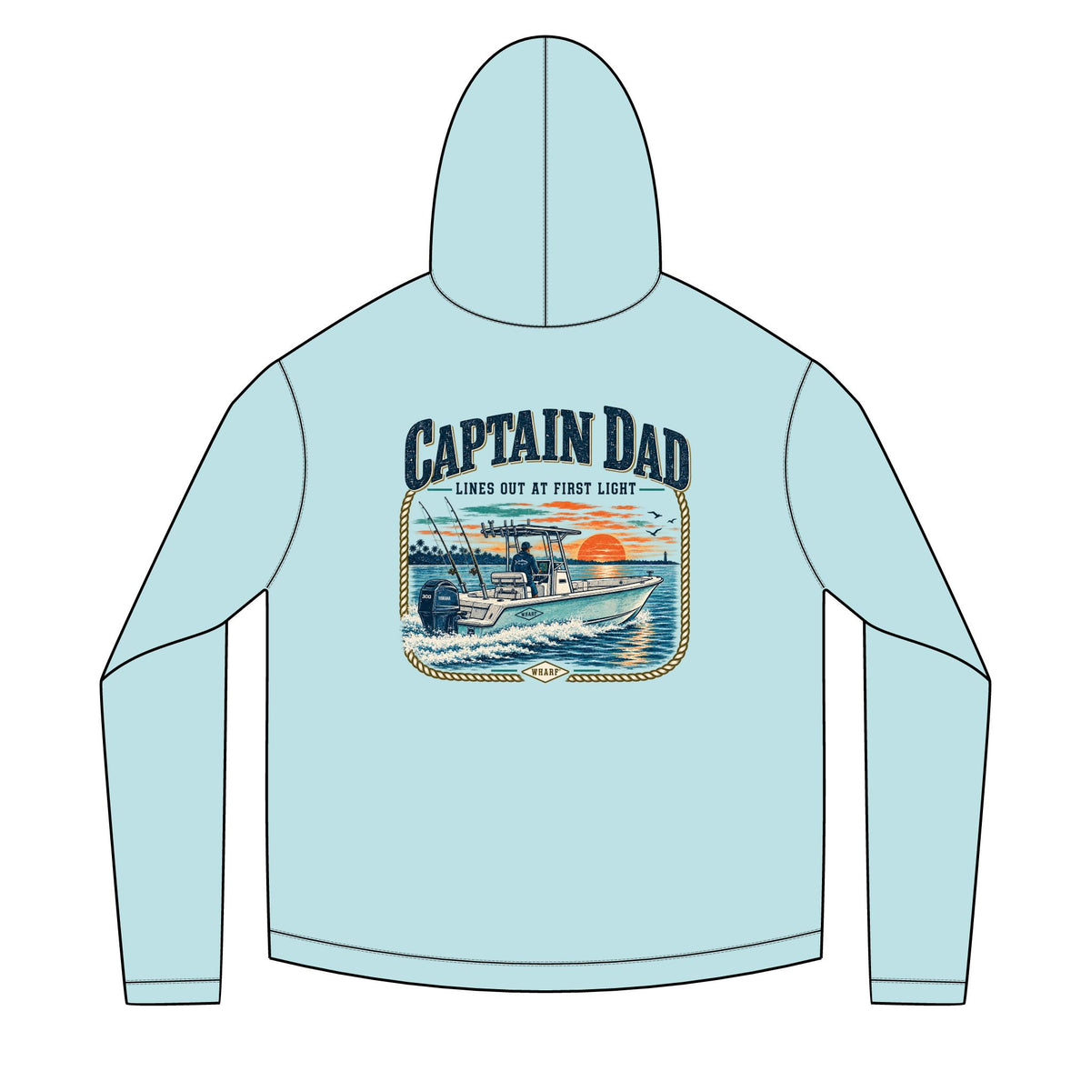 Captain Dad Solar Hoodie