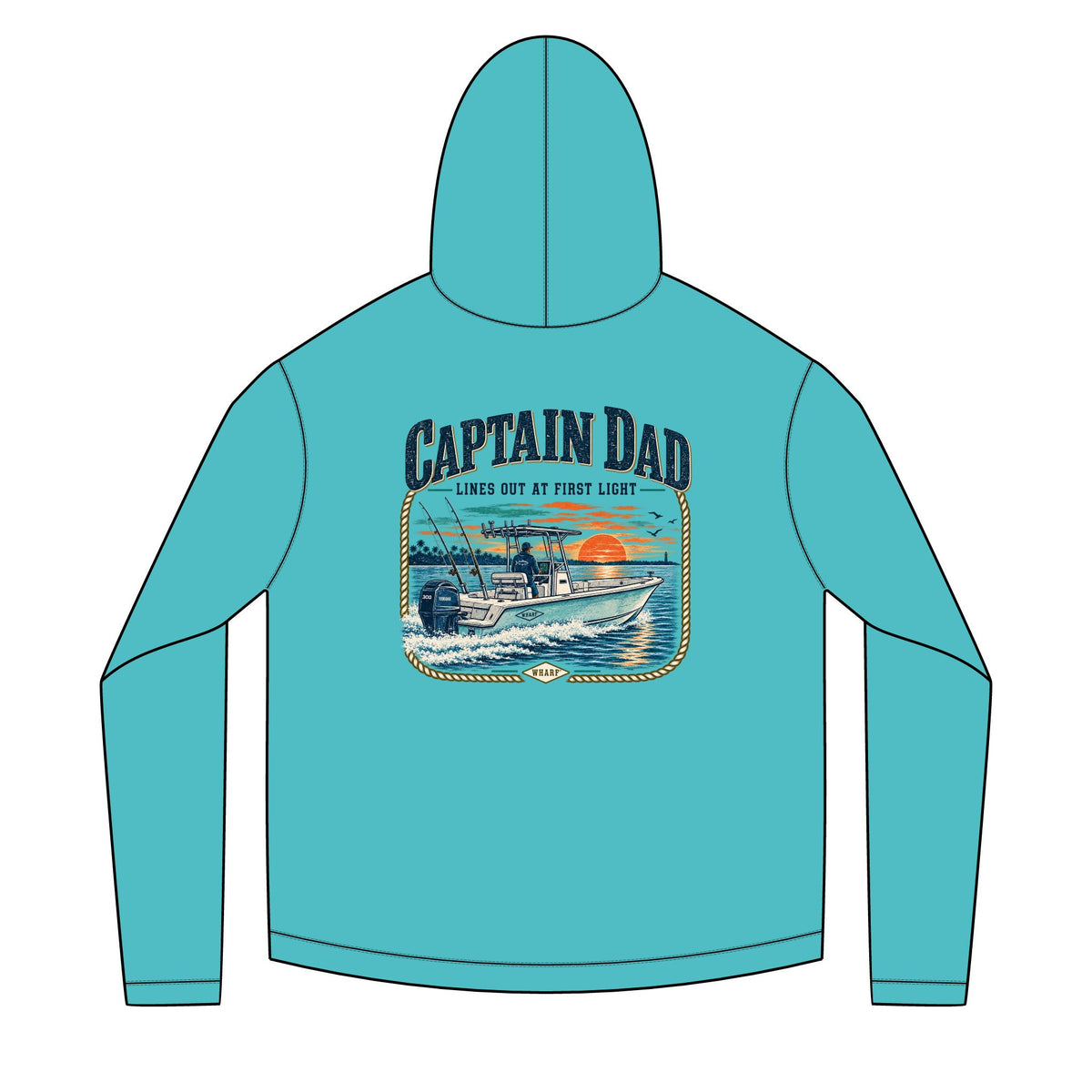 Captain Dad Solar Hoodie