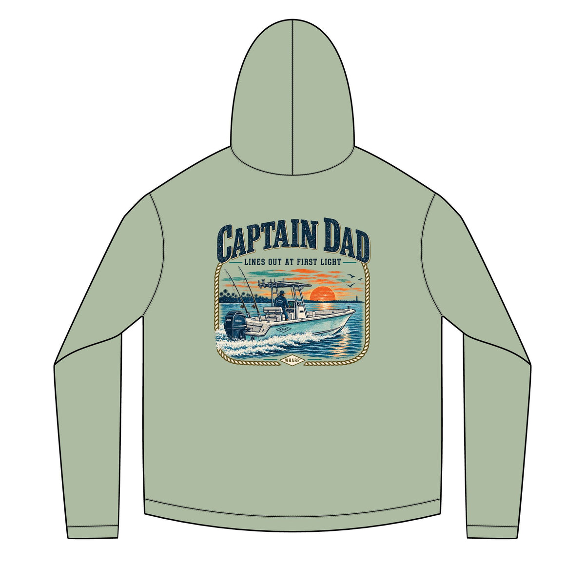 Captain Dad Solar Hoodie