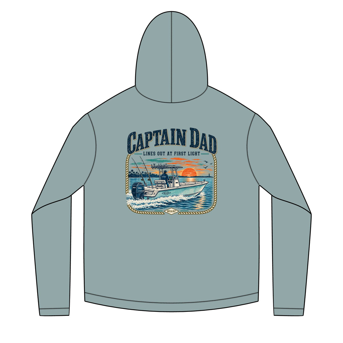 Captain Dad Solar Hoodie