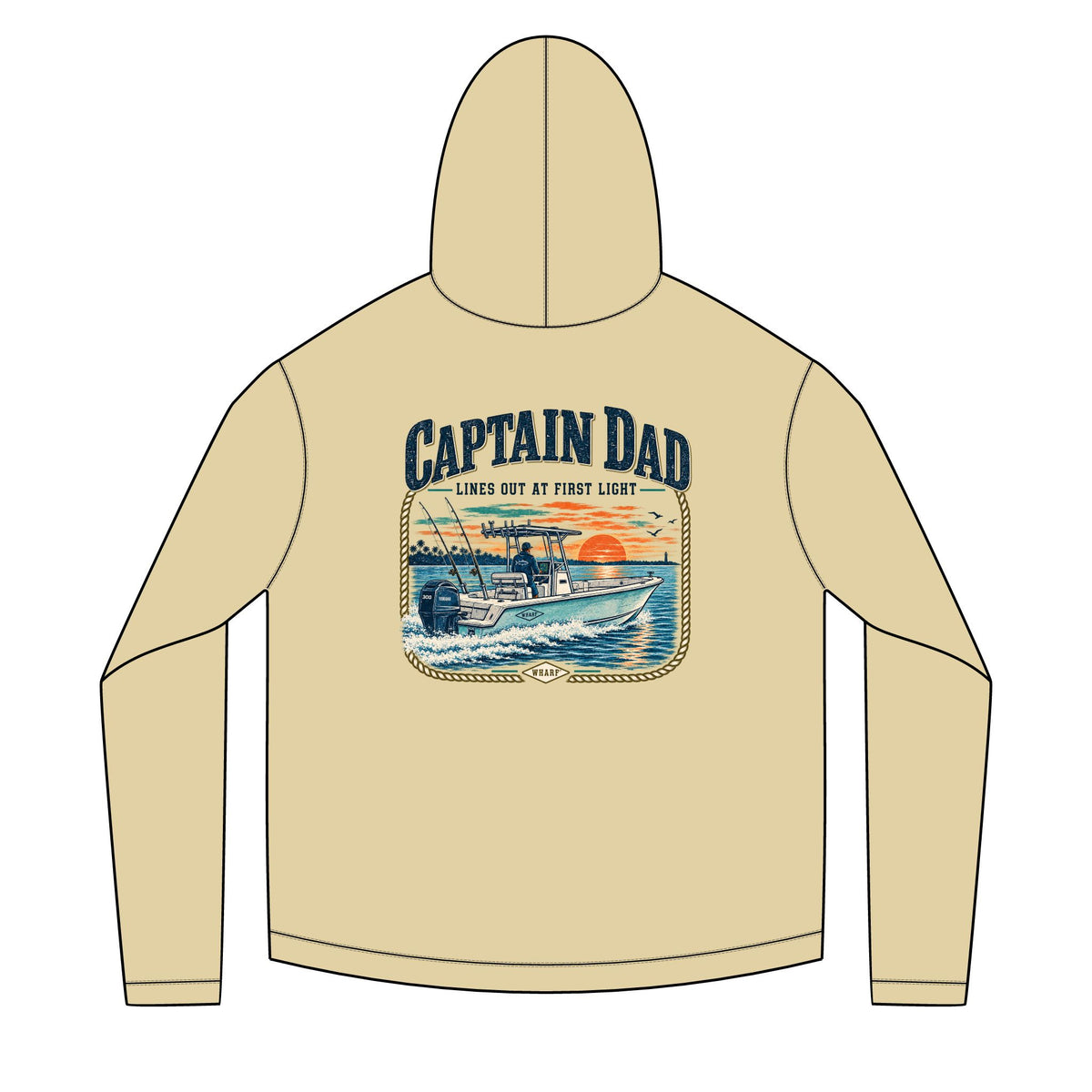 Captain Dad Solar Hoodie