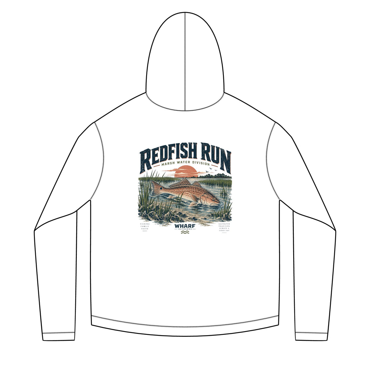 Redfish Run Solar Hoodie