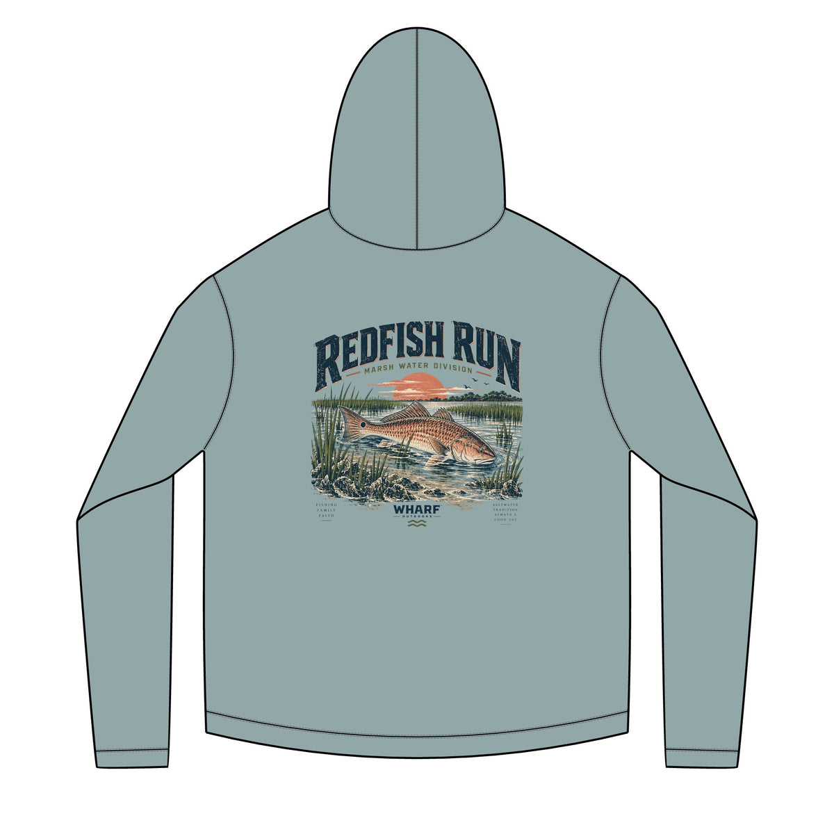 Redfish Run Solar Hoodie