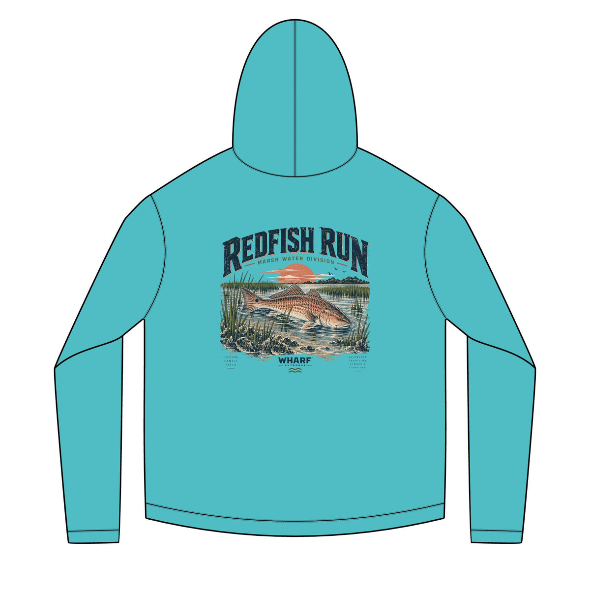 Redfish Run Solar Hoodie