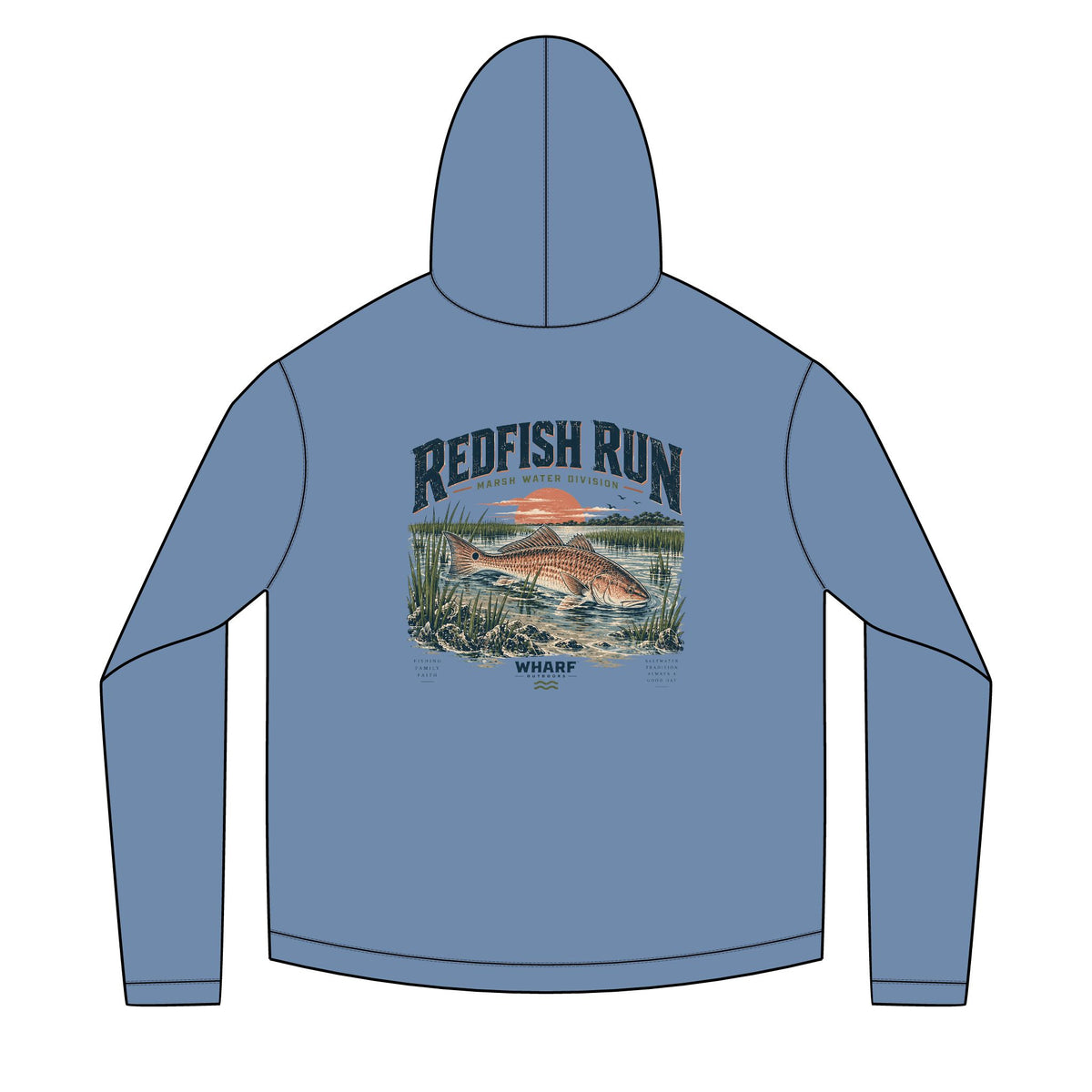 Redfish Run Solar Hoodie