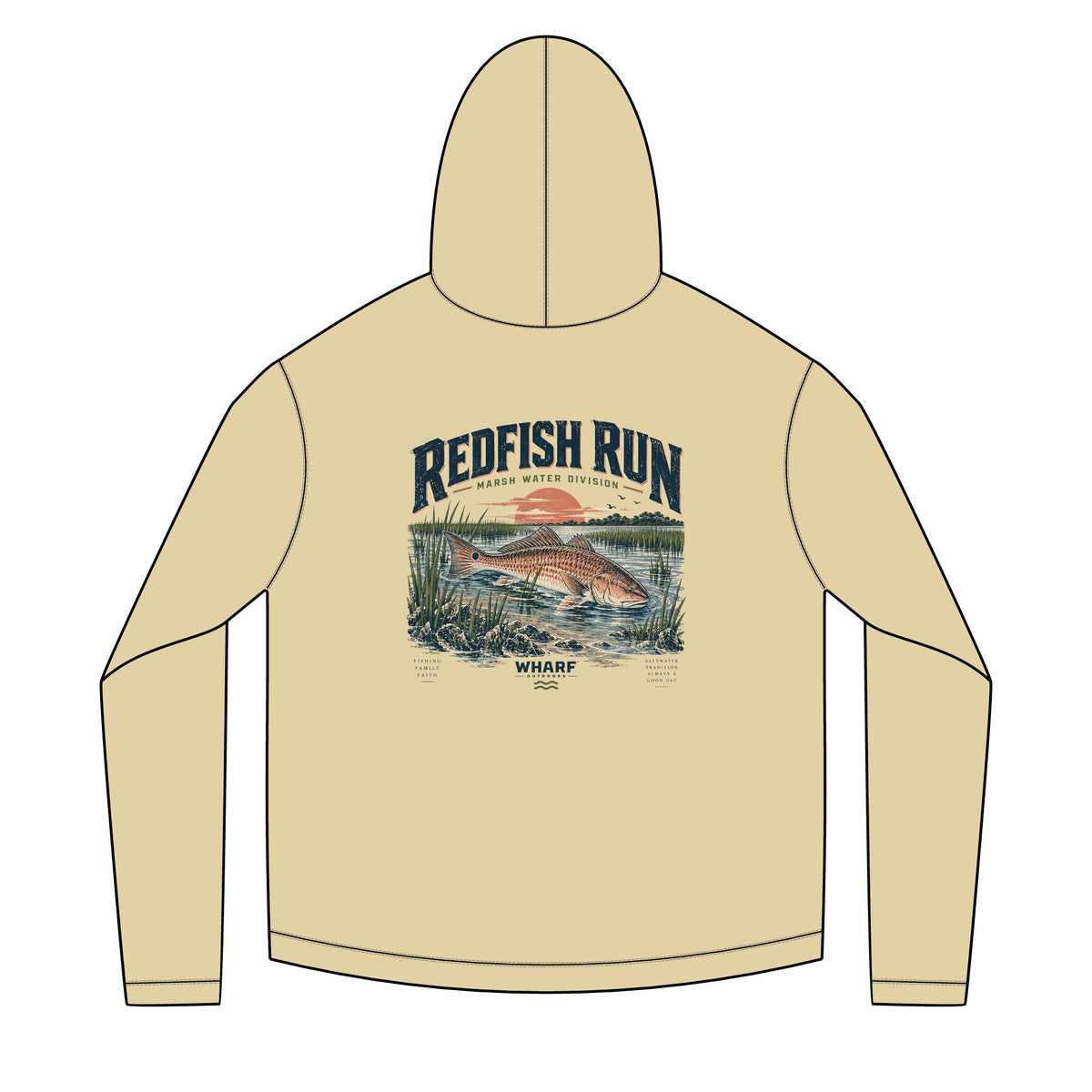 Redfish Run Solar Hoodie