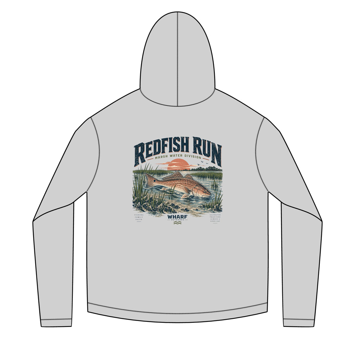 Redfish Run Solar Hoodie