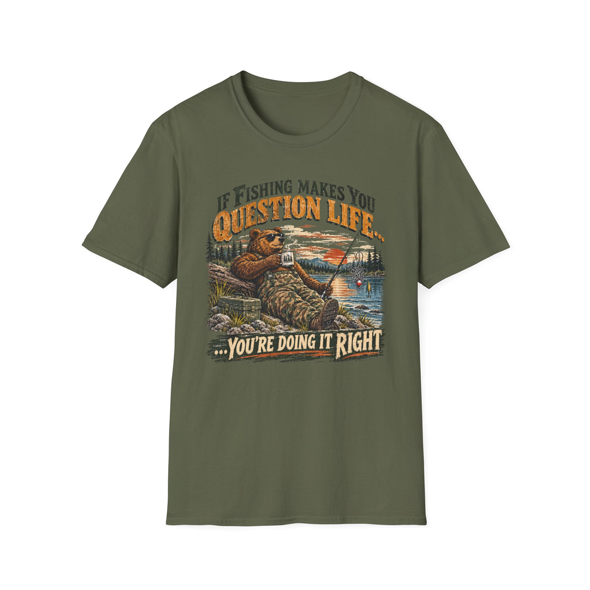 If Fishing Makes You Question Life T-Shirt