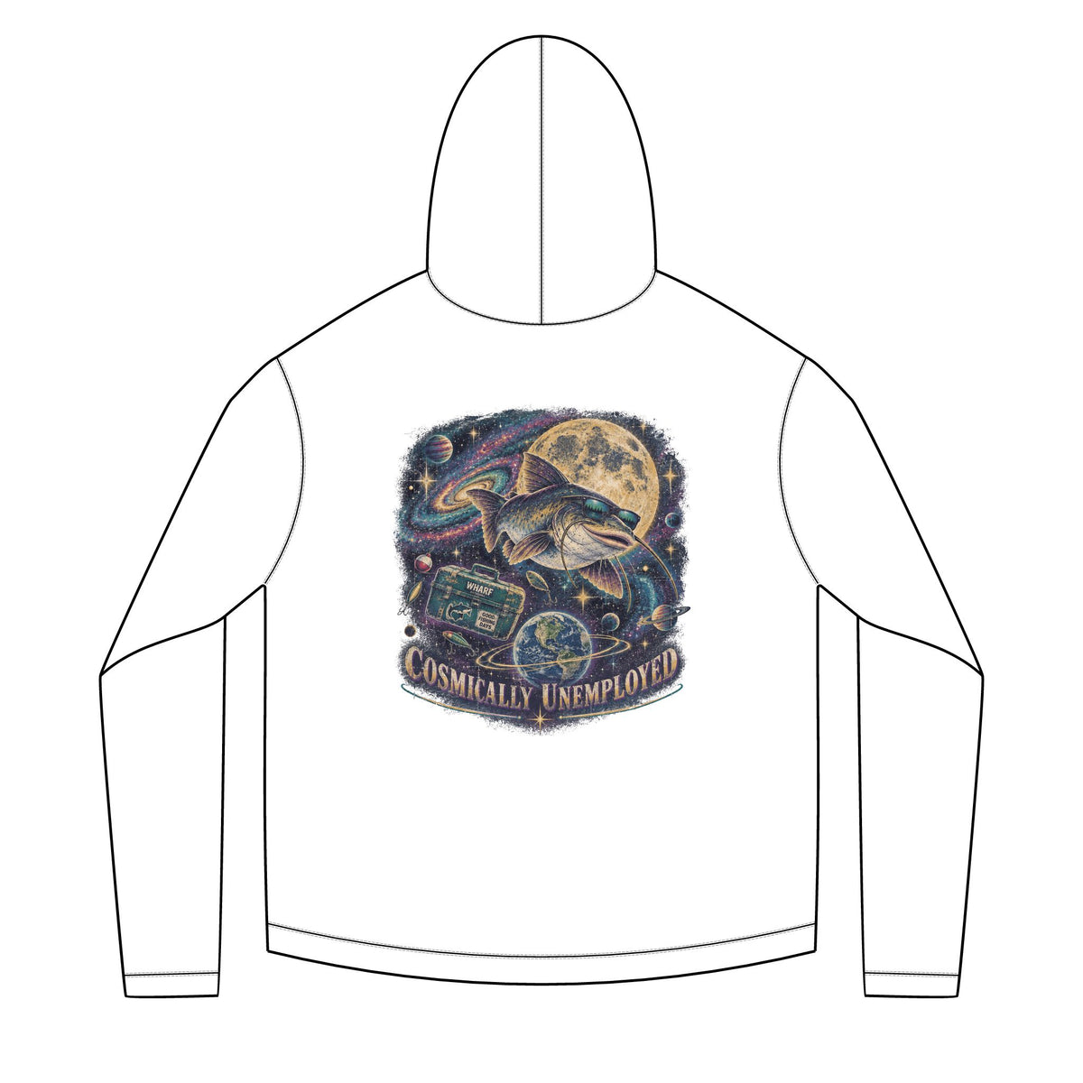 Cosmically Unemployed Solar Hoodie