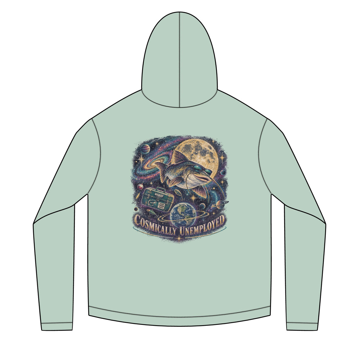 Cosmically Unemployed Solar Hoodie