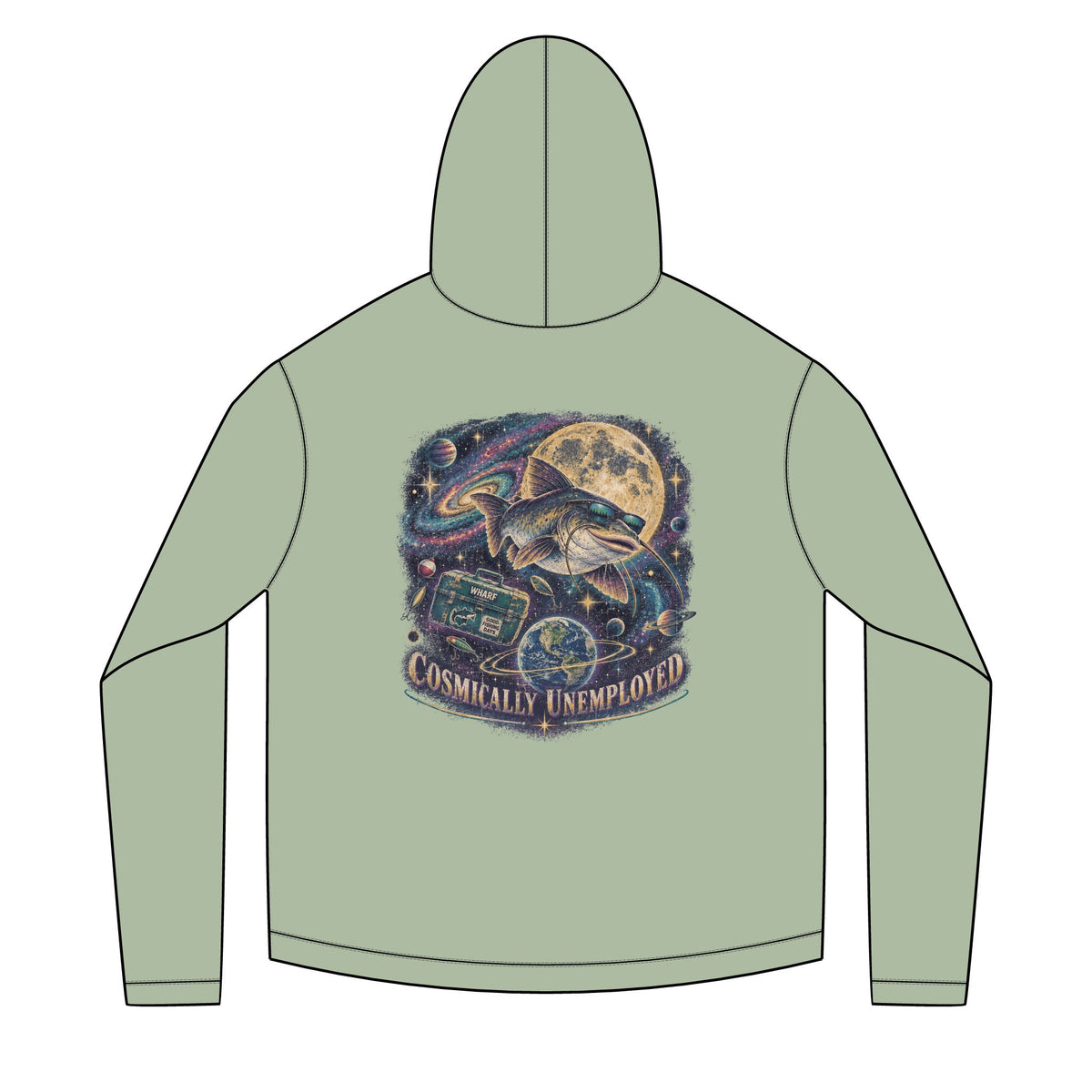 Cosmically Unemployed Solar Hoodie