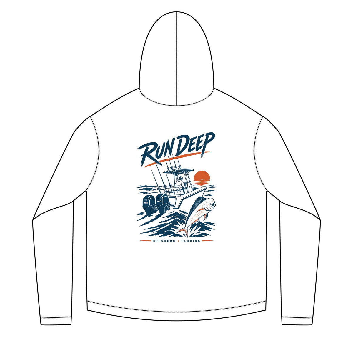 Run Deep Solar Hoodie
