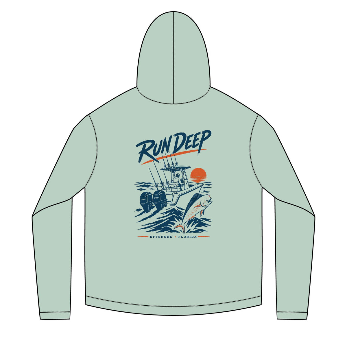 Run Deep Solar Hoodie