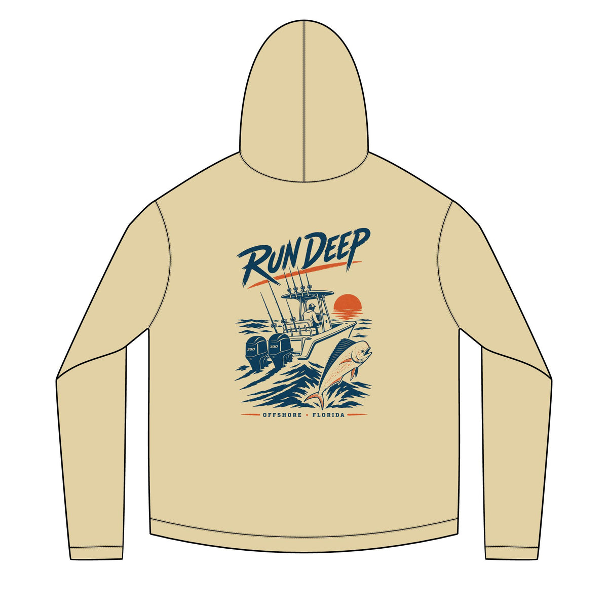 Run Deep Solar Hoodie