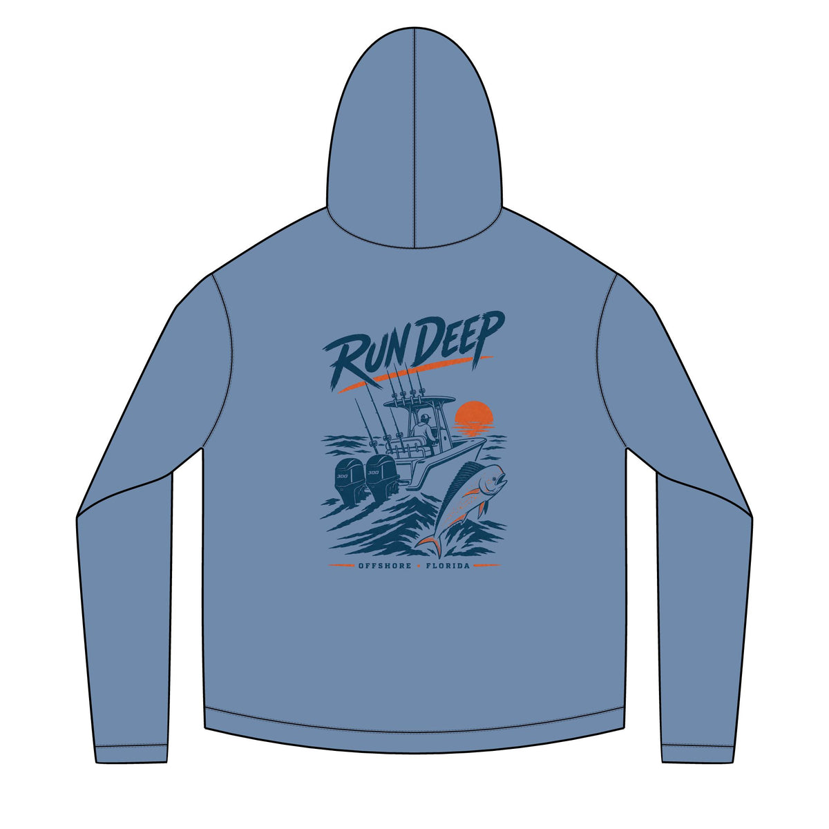 Run Deep Solar Hoodie