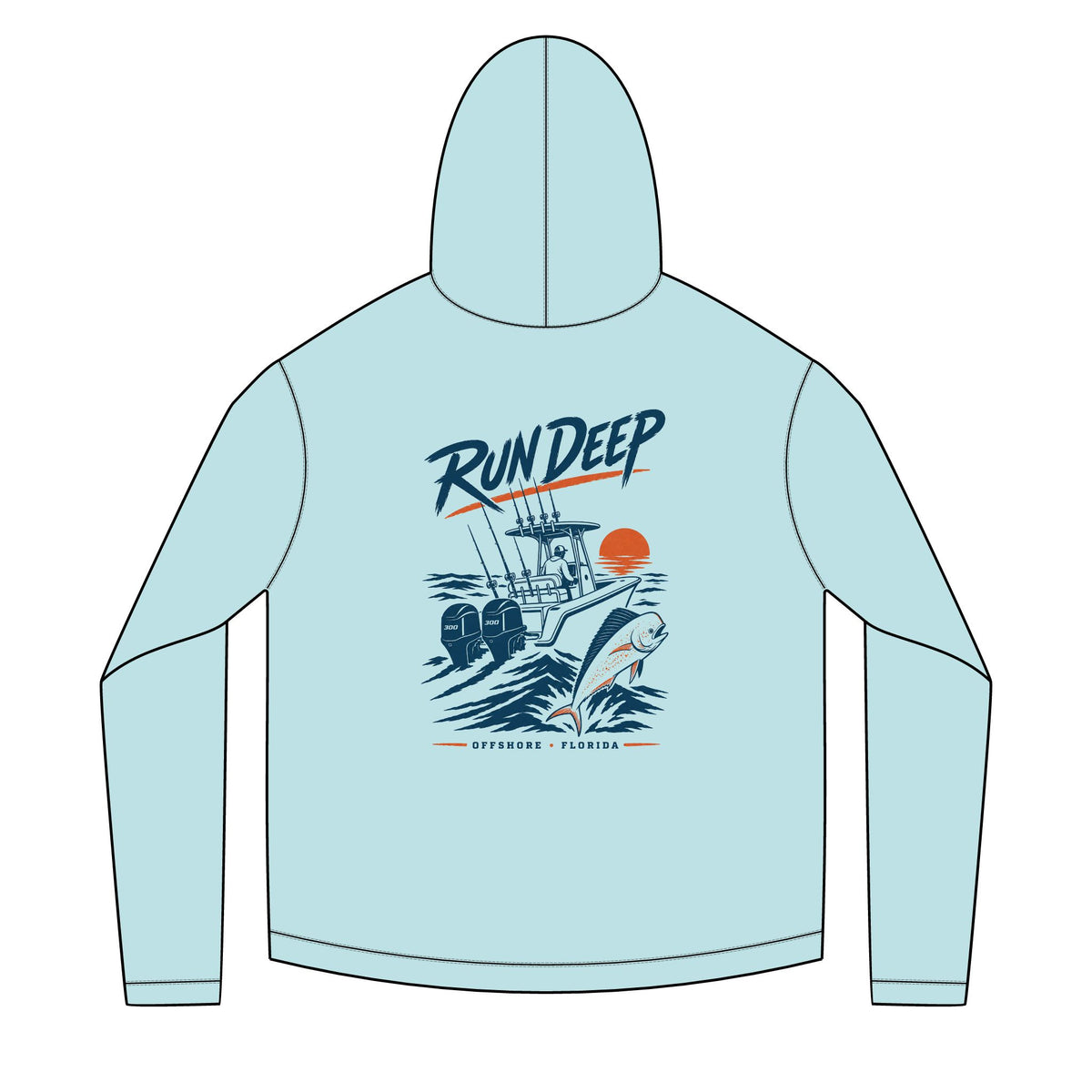 Run Deep Solar Hoodie