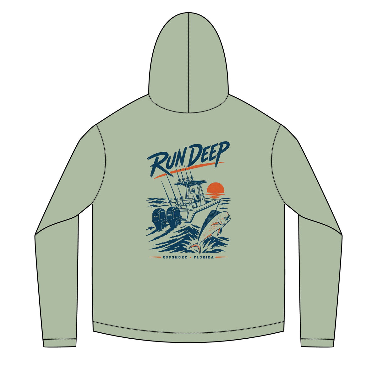 Run Deep Solar Hoodie